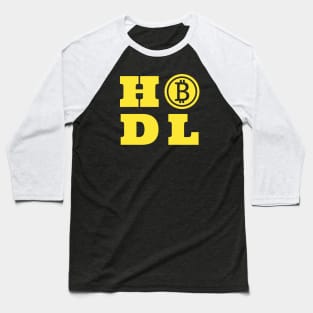 HODL - Bitcoin design Baseball T-Shirt